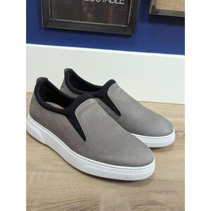 Samuel Hubbard Featherlight Flight Slip-ons - Light Gray Nubuck Men's 9.5 WIDE